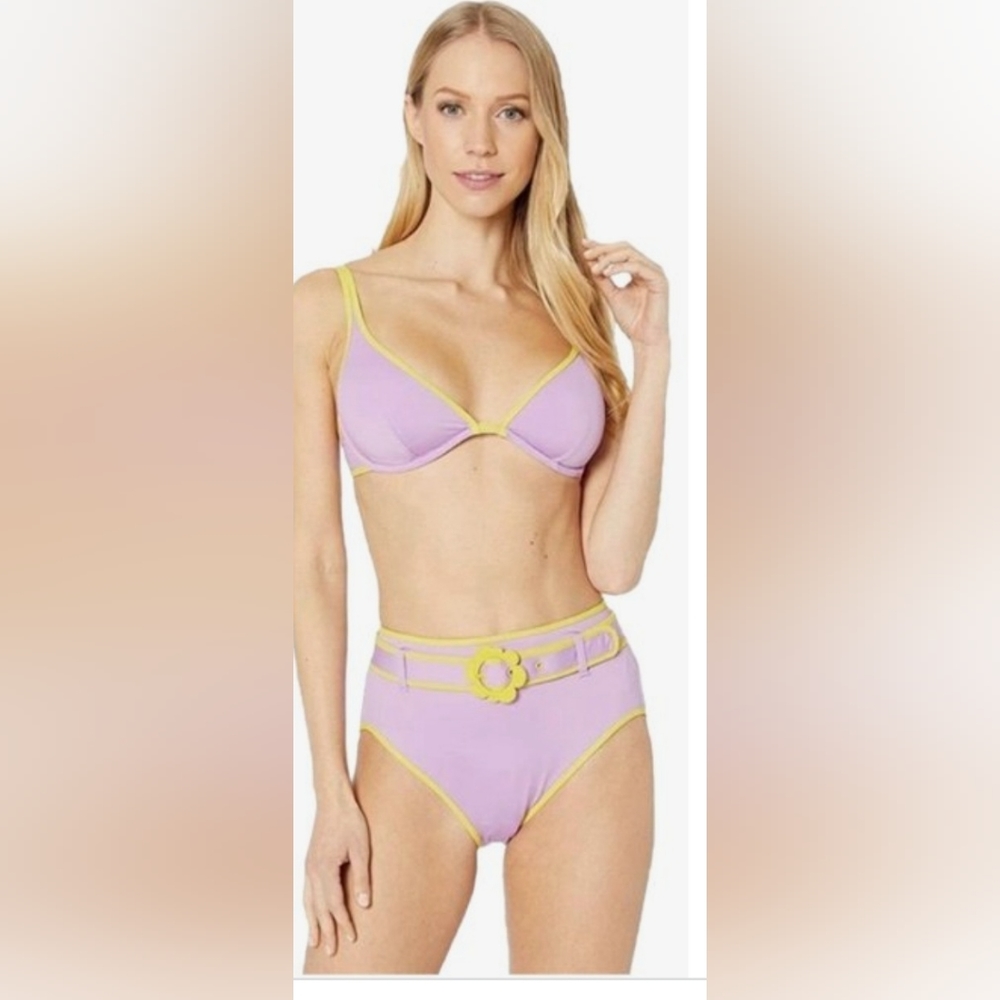 Kate Spade Daisy Buckle Bikini Bottoms NWT